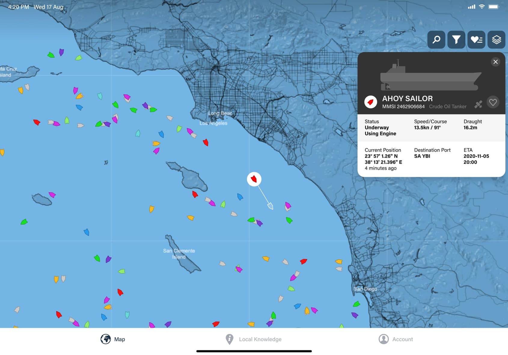 Vessel Info